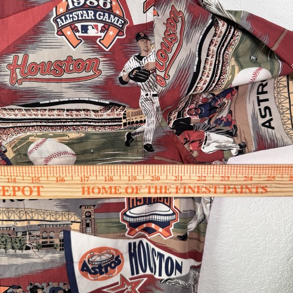 Vintage Reyn Spooner Houston‎ Astros National League MLB Button Up | Size Medium - Picture 4 of 4